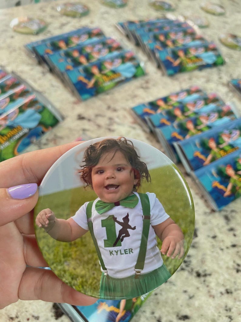 Personalized Birthday Button - Custom Birthday Celebration Pin Buttons ...