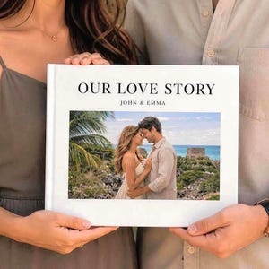 Custom Photo Hardcover Album - Personalize Photo Book