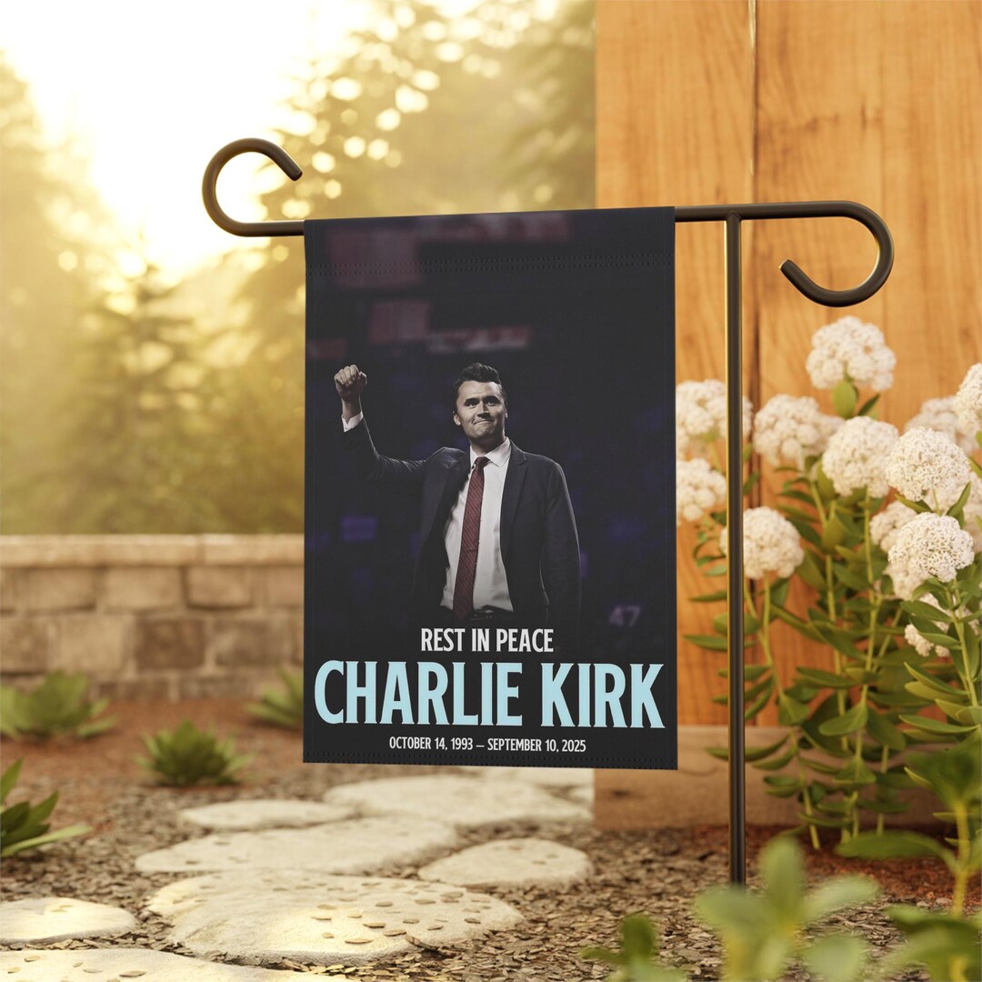 Outdoor Decorative Flag Farewell Yard Sign | Justice For Charlie ...