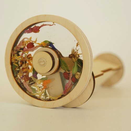 Flower Kaleidoscope, Natural Flowers, Eco Friendly, Handmade Toy, Original Design, Unique Patterns, Best Gift Ideas