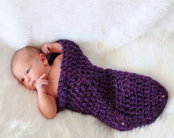 INSTANT DOWNLOAD PATTERN Newborn Baby Cocoon Photography Prop (Permission to Sell Finished Product)