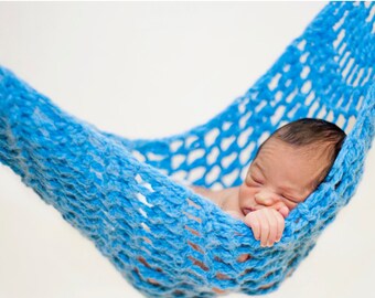 SOFORTIGER DOWNLOAD MUSTER Blau Hängematte Cocoon Photo Prop (Berechtigung zum Verkauf des fertigen Produkts)