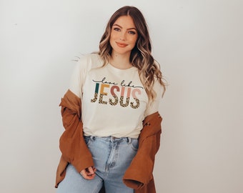 Love Like Jesus Shirt, Christian T-shirt, Jesus Apparel, Faith Based Shirt, Gifts for Women, Religious Gifts, Bible Verse Tee, Worship Shirt