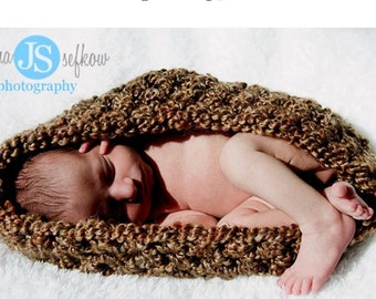 INSTANT DOWNLOAD PATTERN Chunky Baby Bowl Photo Prop (Permission to Sell Finished Product)