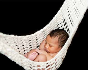 SOFORTIGER DOWNLOAD MUSTER Cream Hängematte Cocoon Photo Prop (Berechtigung zum Verkauf des fertigen Produkts)