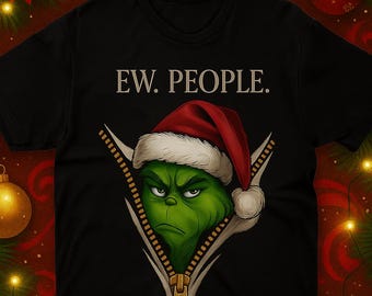 Ew People Christmas PNG Sublimation DTF 300 DPI (Digital Download)