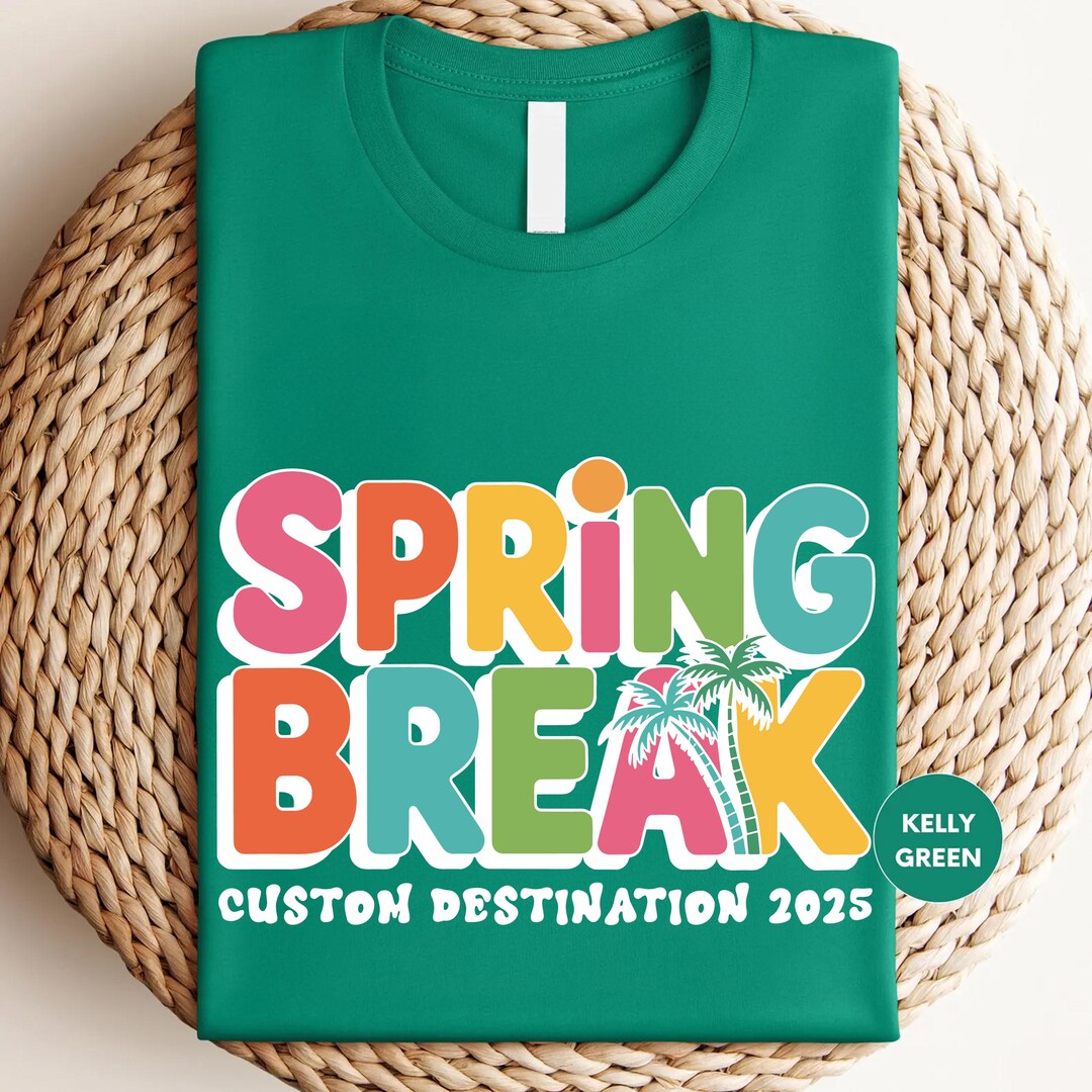 Spring Break Roupa Custom Spring Break Shirt, Family Spring Break Tee, Spring Break 2026 ...