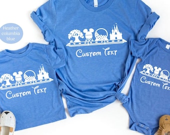 Personalized Disney Family Vacation Parks Shirt, Disney Trip Group Shirt, Custom Family Matching Shirt, Family Trip 2026 Shirts