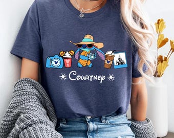 Custom Disney Stitch Shirt, Magic Kingdom Shirt, Disneyland Shirt, My First Disney Trip 2026 Shirt