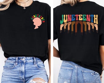 Juneteenth Pride Shirt, Juneteenth 1865 Shirt, Juneteenth Party Shirt ,African American Shirt, Black History Tee, Black Lives Matter Shirt