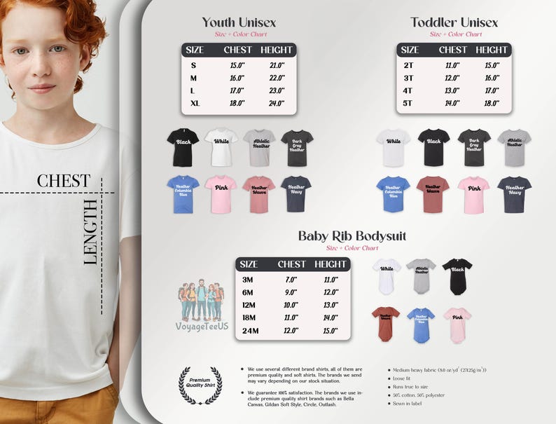 a young boy wearing a white shirt and tan pants