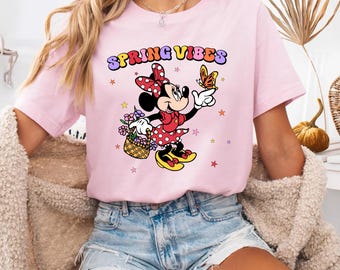 Camiseta Disney Summer Vibes, Camiseta Minnie Summer Vibes, Camiseta Disney Girls Vacation, Camiseta Disney Beach, Camiseta Summer Trip