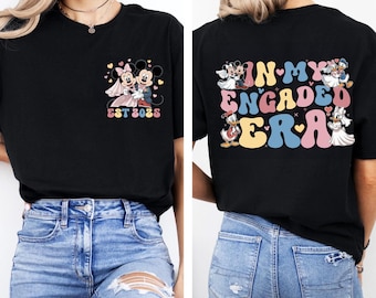 In My Engaged Era Shirt, Disney Honeymoon Shirt, Engagement Gift for Her, Bridal Shower Gift, Bachelorette Bride Shirt