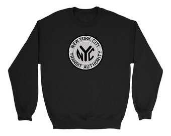 New York - MTA - Metro - Transit - Token -  Subway - Sweatshirt - NYC