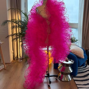 XXL organza Vegansk boa