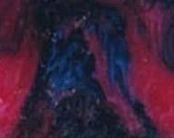 1 1//2/" x 1 1//2/" x 2 7//8/" Bottle Stopper Cotton Candy Inlace Acrylester #15