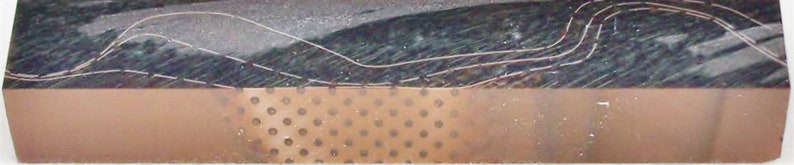 Cocoa Mesh 36 Acrylic Pen Blank 34 x 5 Blanks 1 pc