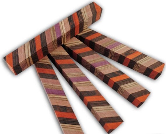 Pen Blank 3//4/"sq x 5/" 1261 1 pc Koa Hawaiian Figured