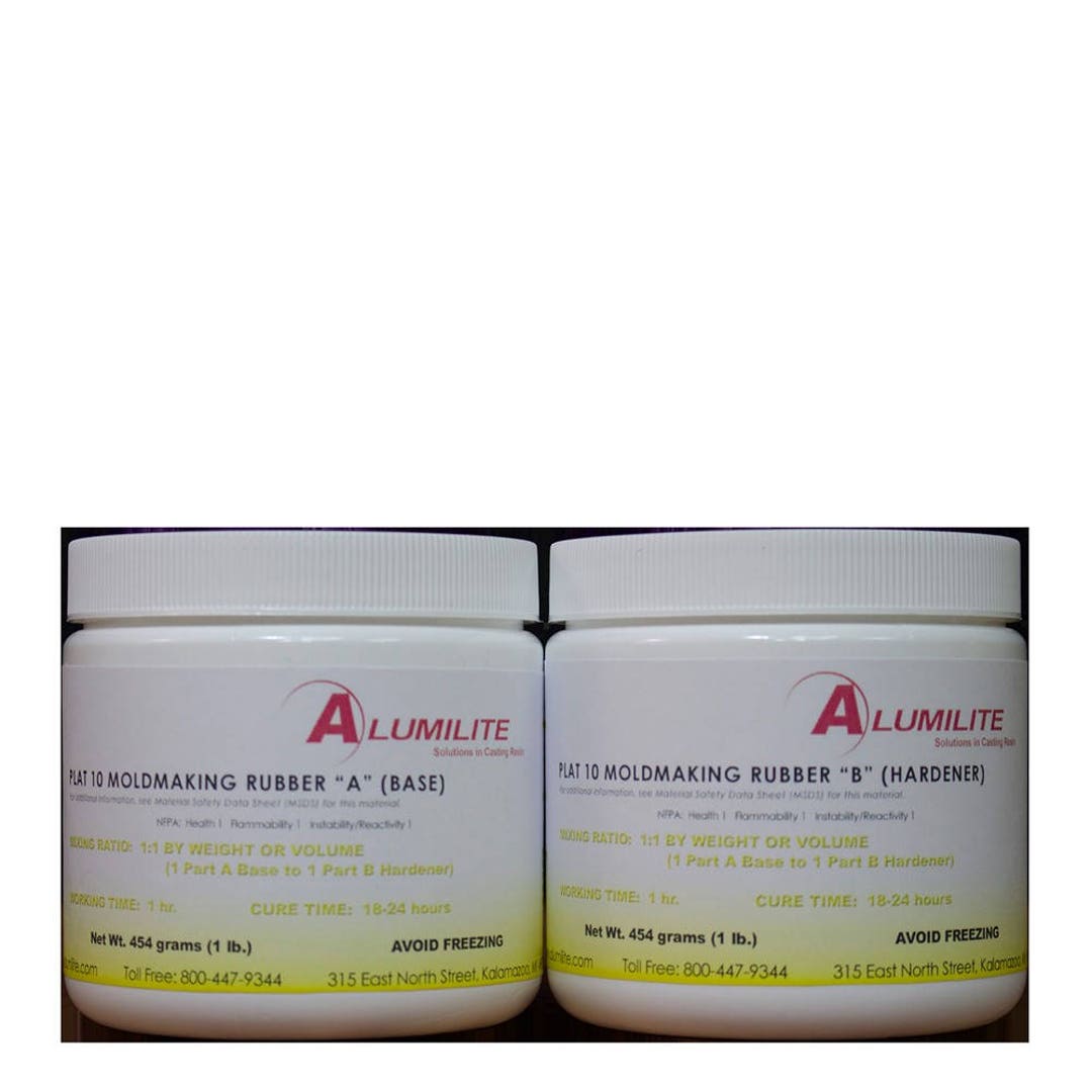 Alumilite Plat 10 2 Lb Platinum Based Silicone Mold Making Etsy