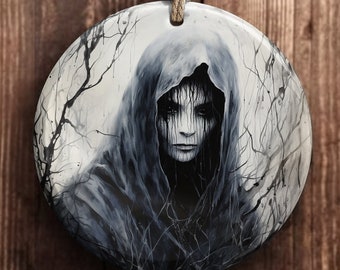 Horror Ornament Gothic Ornament | Gothmas | Halloween Tree Decorations | Creepy Goth Nature | Horror Christmas Tree