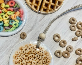 Cheerios Cereal Bowl Personalized Christmas Ornament | Breakfast With Santa Food | Cereal Killer | Cheerios Cereal from the 60’s gift