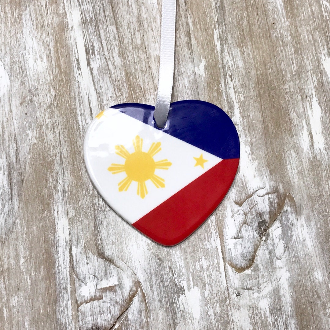 Philippines Decor Philippine Flag Philippines Ornaments Etsy