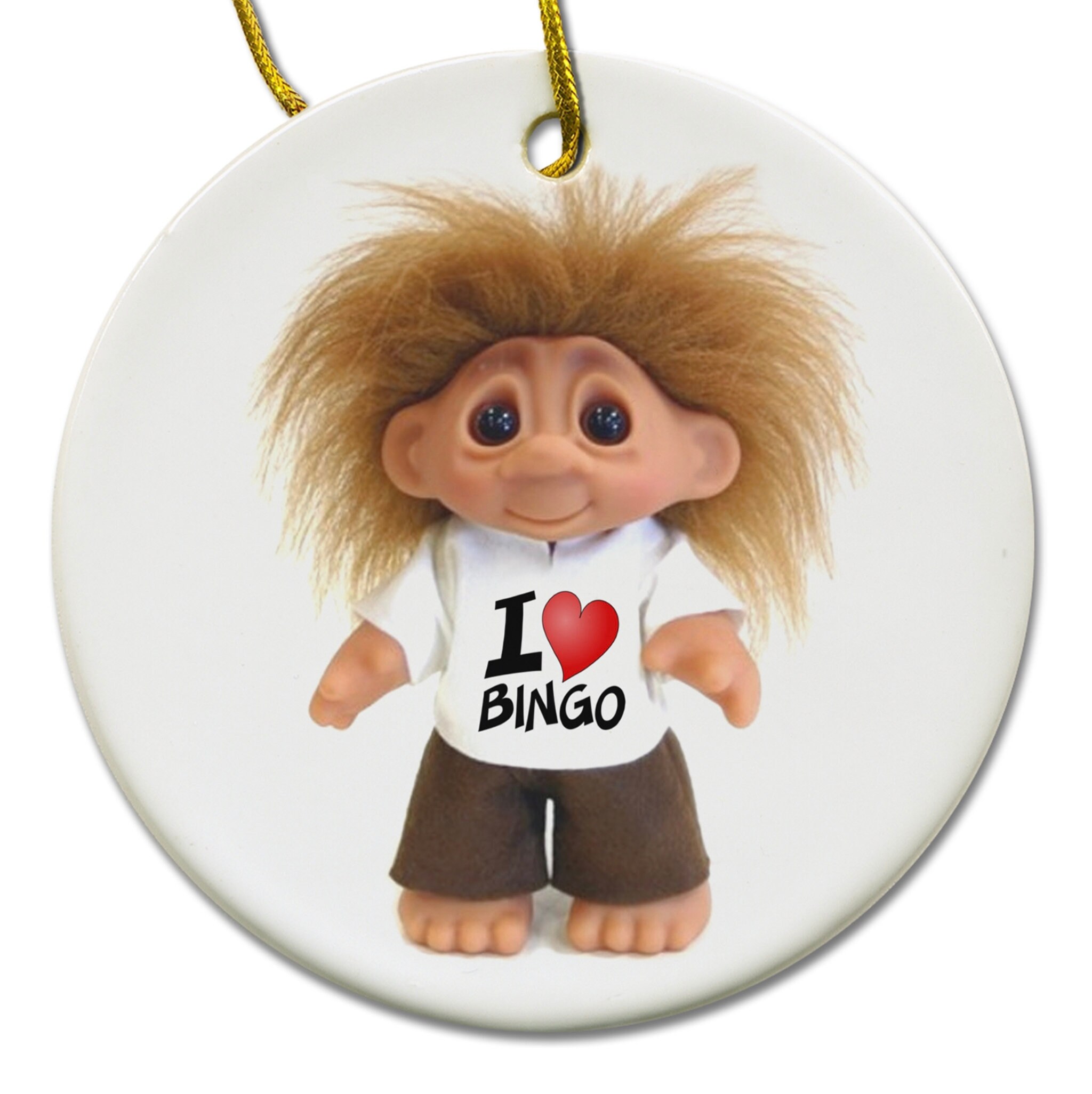 Bingo Player Gift Christmas Ornament Bingo Numbers Balls Etsy UK
