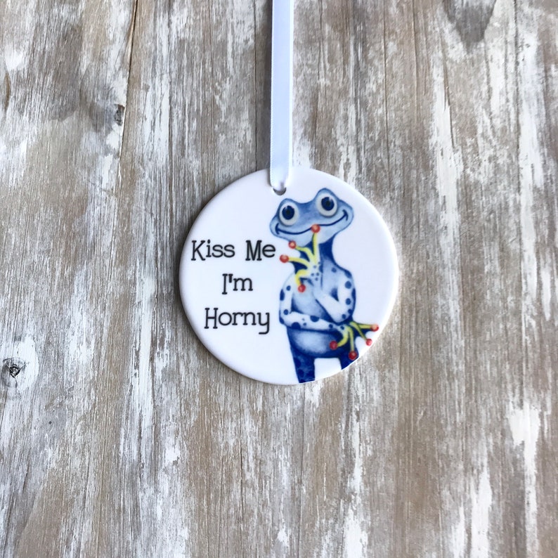Funny Christmas Ornament for Gift Exchange My Balls Itch Etsy
