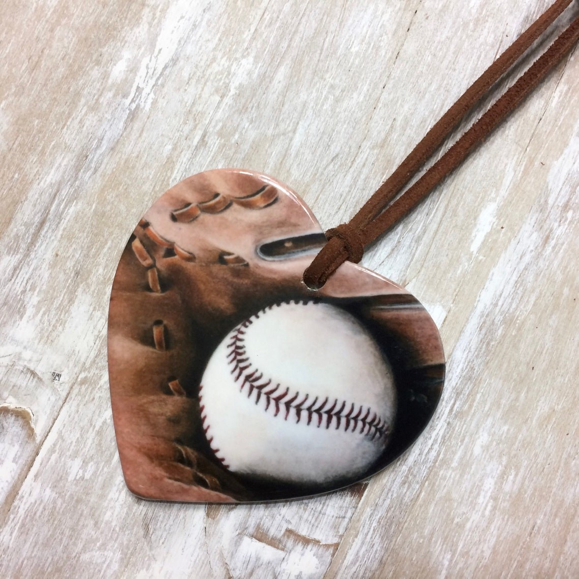 Baseball Glove Ornament Baseball Player Christmas Ornament Etsy