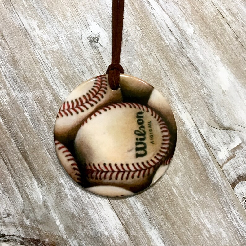 Baseball Glove Ornament Baseball Player Christmas Ornament Etsy