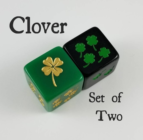 Shamrock Dice Set Shamrock Dice Set