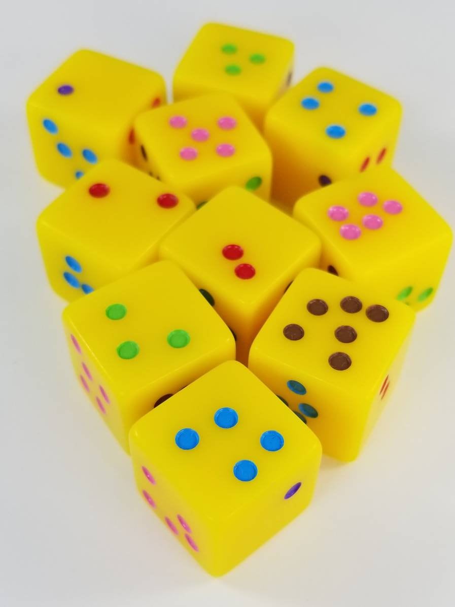 Random Pips Dice - One D6