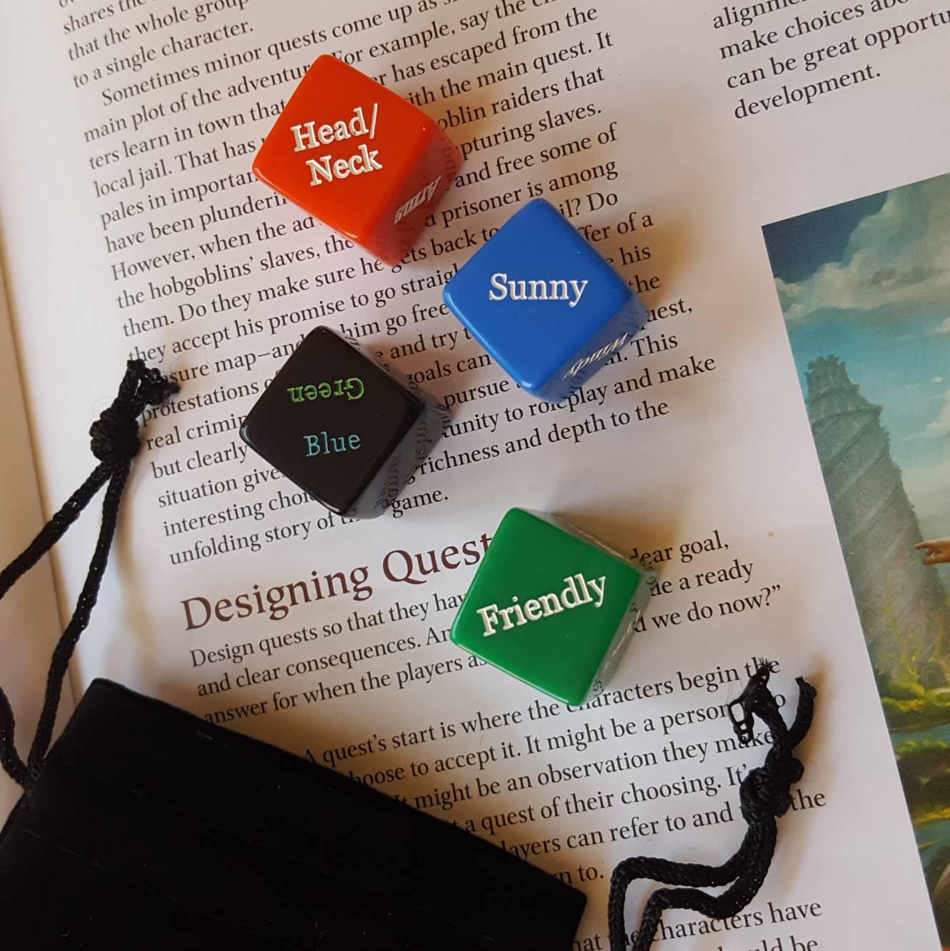 Dungeon Master / Game Master RPG Decision Dice Set - Roleplaying, Gamer, DM Gift, DnD