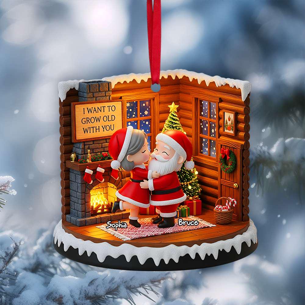 Santa Claus Clipart Images, Santa Claus With Heart, And, Decorative