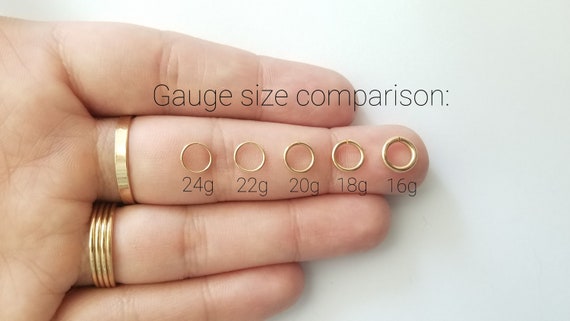 925 Sterling Silver 24g 22g 20g 18g 16g 6mm 7mm 8mm 9mm 10mm 11mm 12mm 13mm 14mm Seamless Hoop Rings Nose Septum Cartilage Conch Nipple Rook Etsy