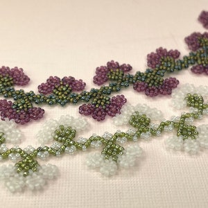 Lacy flower bracelet