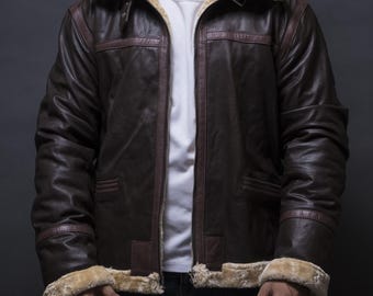 Resident Evil Leon Kennedy 4 Leather Jacket | RE4 Gamer Winter Coat | Biker Cosplay Costume