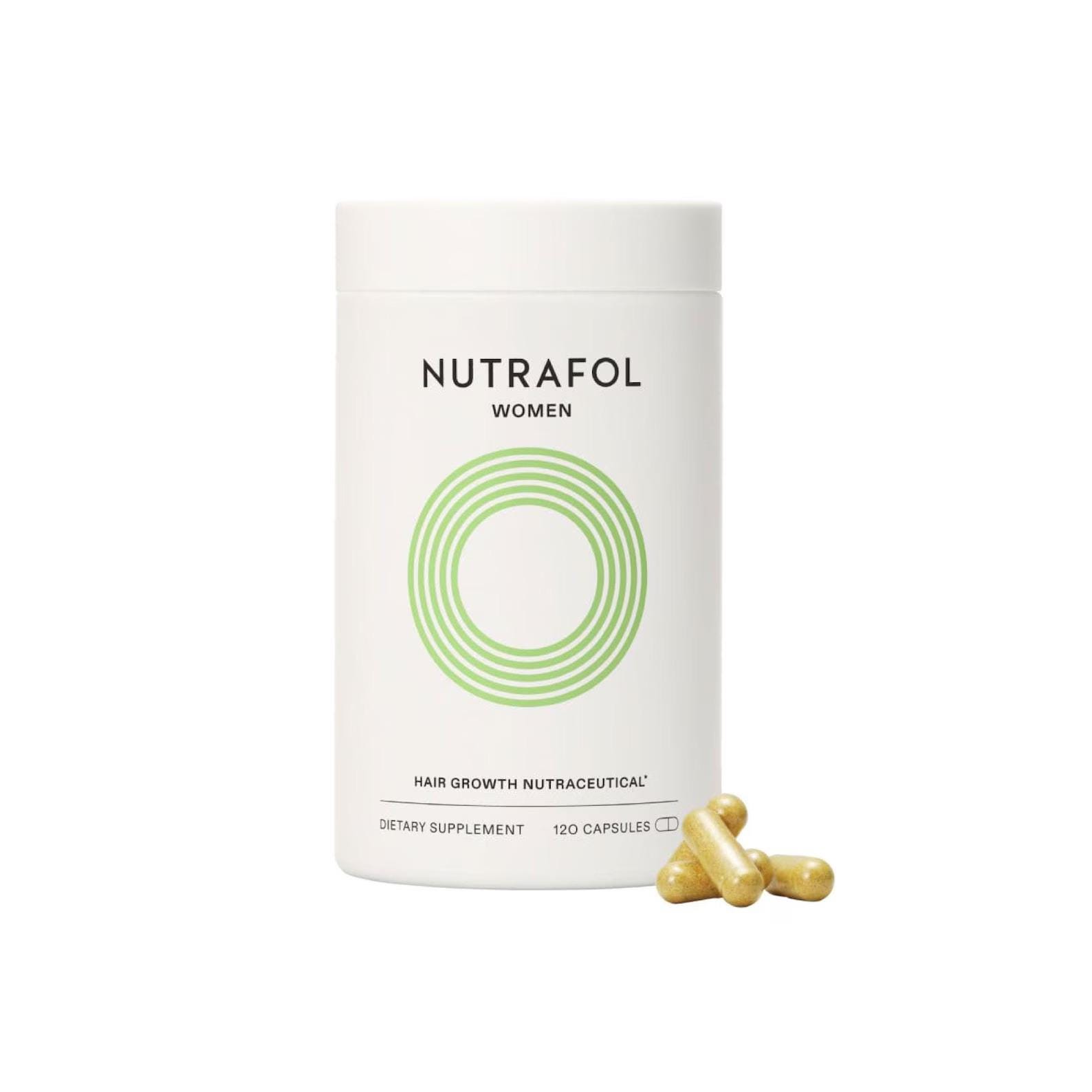 El suplemento capilar Nutrafol para mujeres favorece un cabello más grueso y abundante.