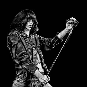 JOEY RAMONE POSTER by Will Argunas Art image 2