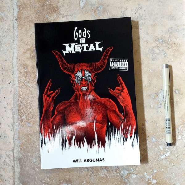 Artbook Livre Metal N/B - Gods Of Metal par Will ARGUNAS