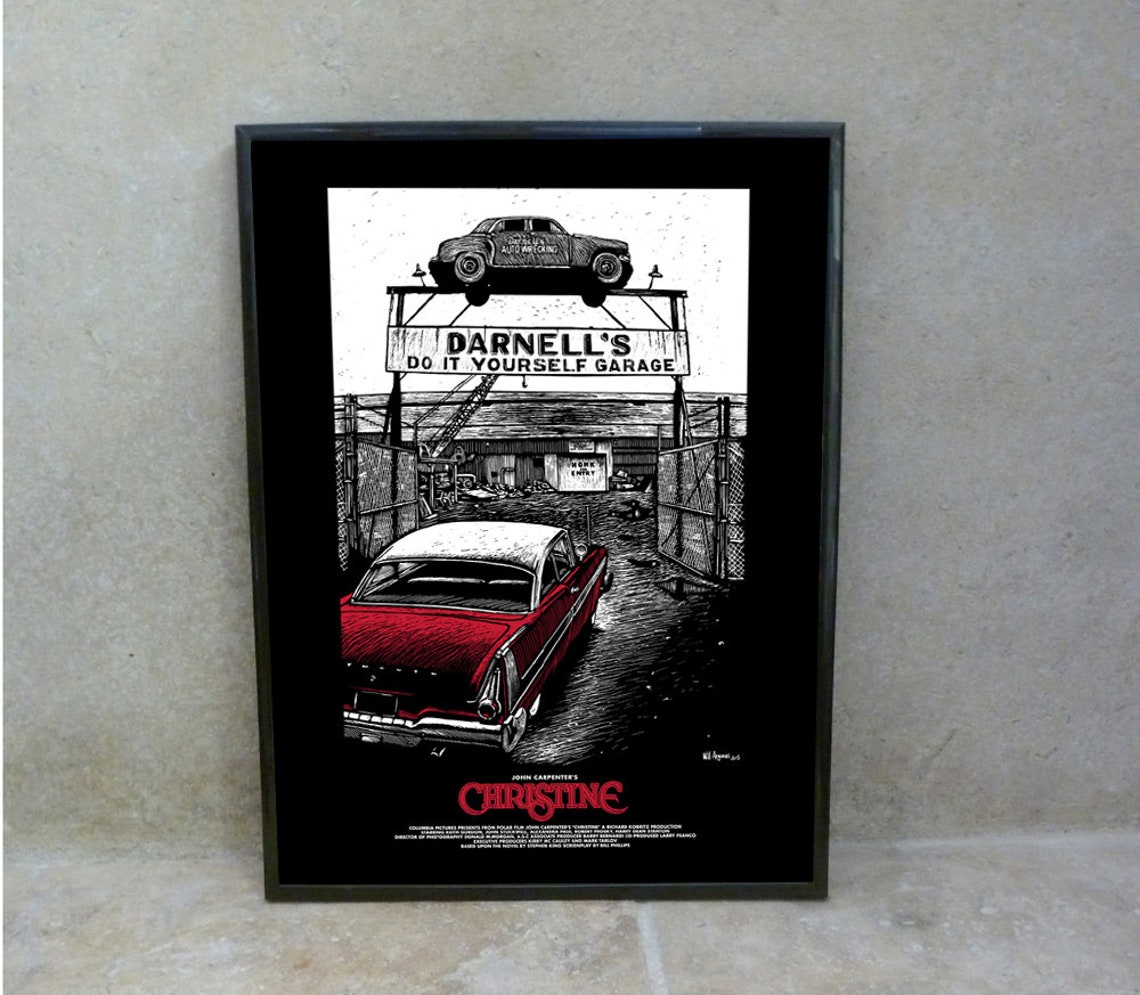POSTER CHRISTINE MOVIE - Etsy