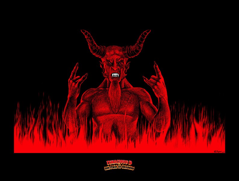 Tenacious D Et Le Médiator Du Destin Tenacious D Le médiator de la destinée POSTER 30x40 cm | Etsy