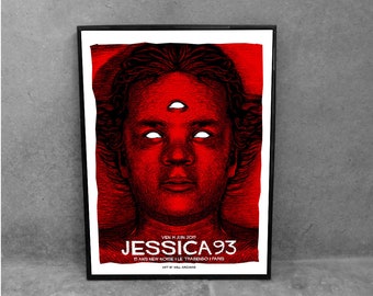 Affiche Jessica93 I RISOGRAPHIE I 30x40 cm I par Will Argunas