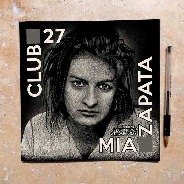 Livre bd Artbook - Collection Club 27  - Mia Zapata - Tome 8 - par Will Argunas et Bruno Rival