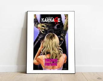 Affiche Poster COLLECTION KARNAGE Too Dead for Love I 30x40 cm I par Will Argunas