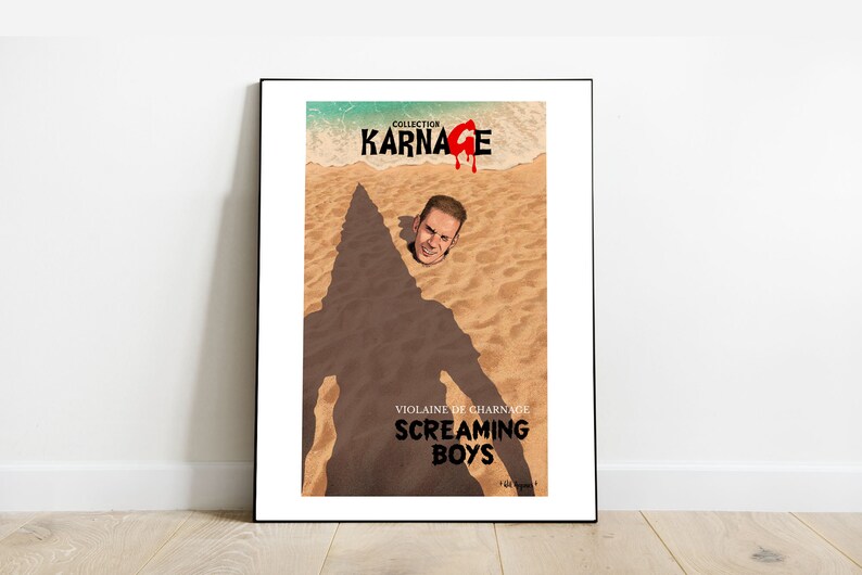 Affiche Poster COLLECTION KARNAGE Screaming Boys I 30x40 cm I par Will Argunas image 1