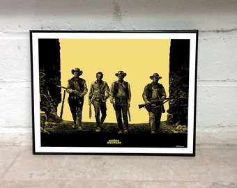 POSTER The Wild Bunch by Will Argunas Art