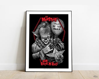 AFFICHE POSTER Ca Pennywise I par Will Argunas