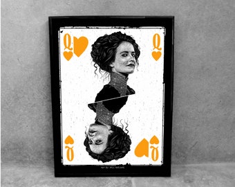 AFFICHE POSTER Vanessa Ives I Halloween I 30x40 cm I par Will Argunas I2019