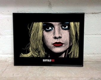 AFFICHE de film Buffalo 66 I POSTER Christina Ricci I 30x40 cm I par Will Argunas